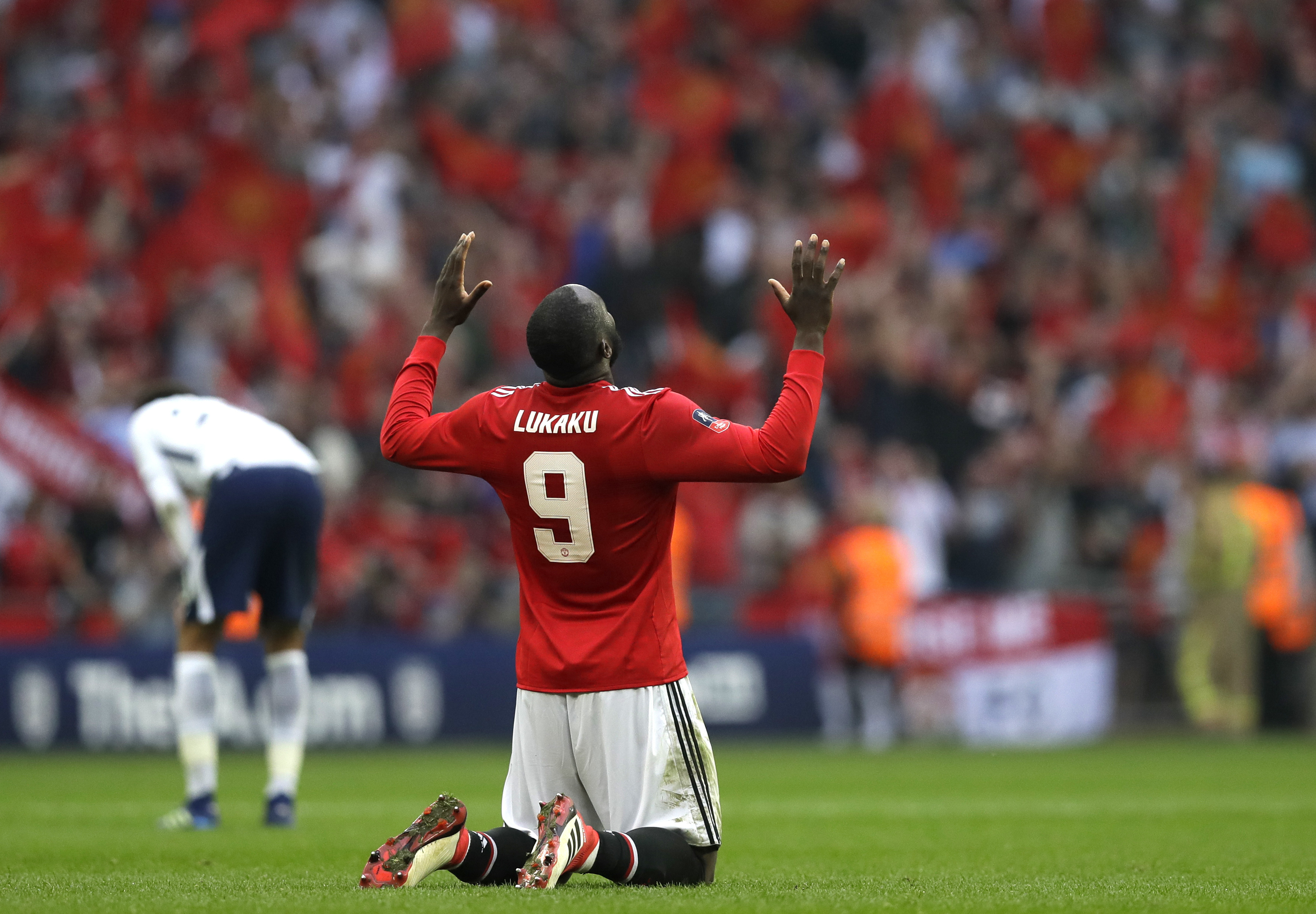 Romelu Lukaku i Manchester United. Romelu Lukaku i Manchester United.